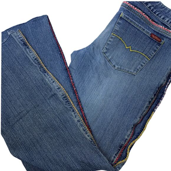 WEATHERVANE JEANS ~ Y2K Colorful Corded Boot Cut Jeans~11 - Picture 1 of 11